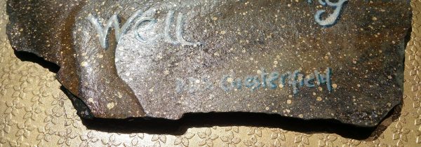 52.1. Whatever Is Worth Doing At All - Quote hand drawn on Welsh slate - Image 8