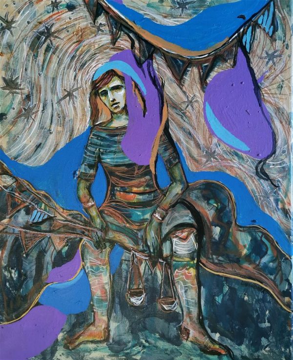 84. Judging (Introverted Feeling)  - original art by Linandara