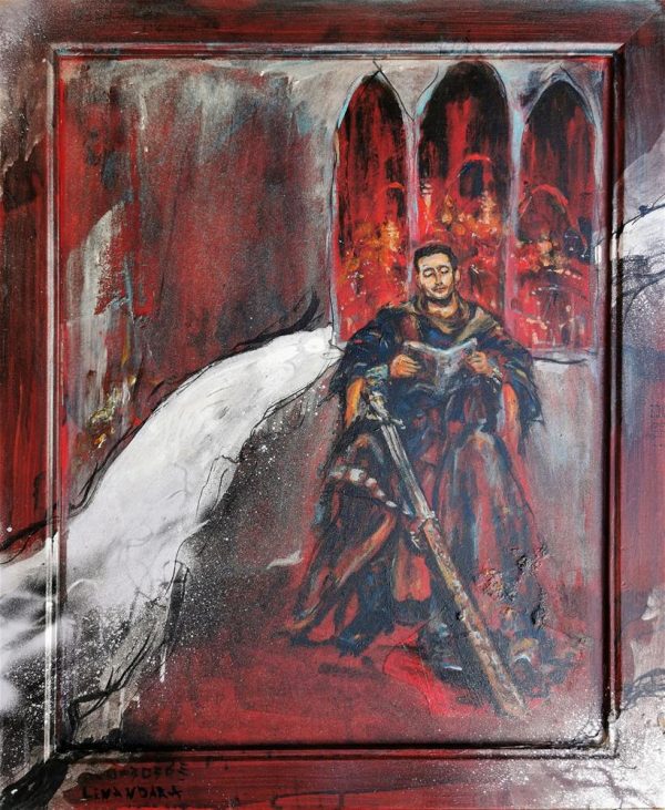 81. Night Watch: Serene Strength - original art by Linandara