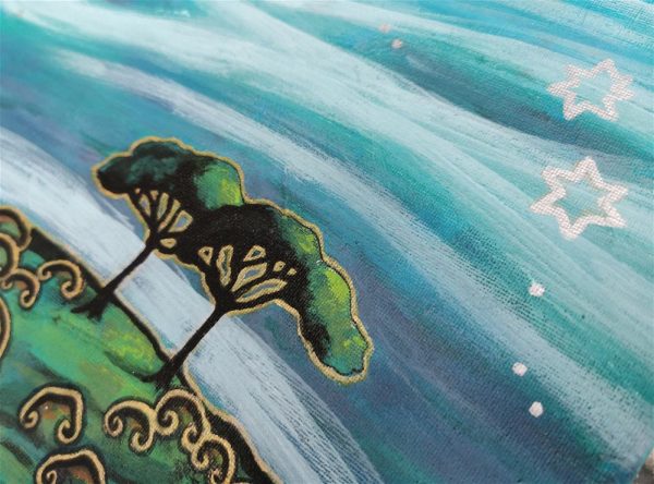 95. Pinus Pinea Trees  - original art by Linandara - Image 2