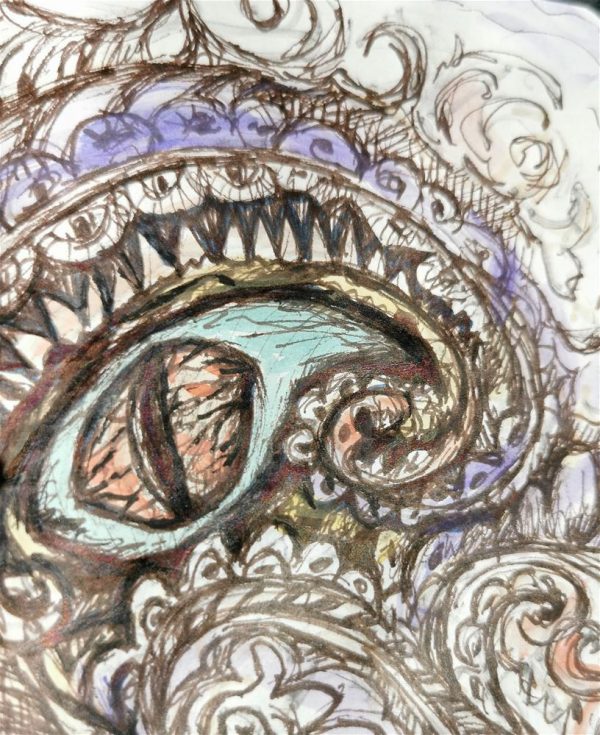 50. Lovecraftian Eye - art  by Linandara - Image 2