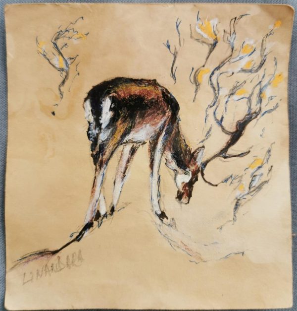 53. Magic Deer - art  by Linandara