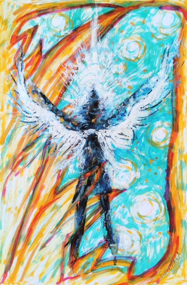 61. Star Fire Phoenix - art  by Linandara