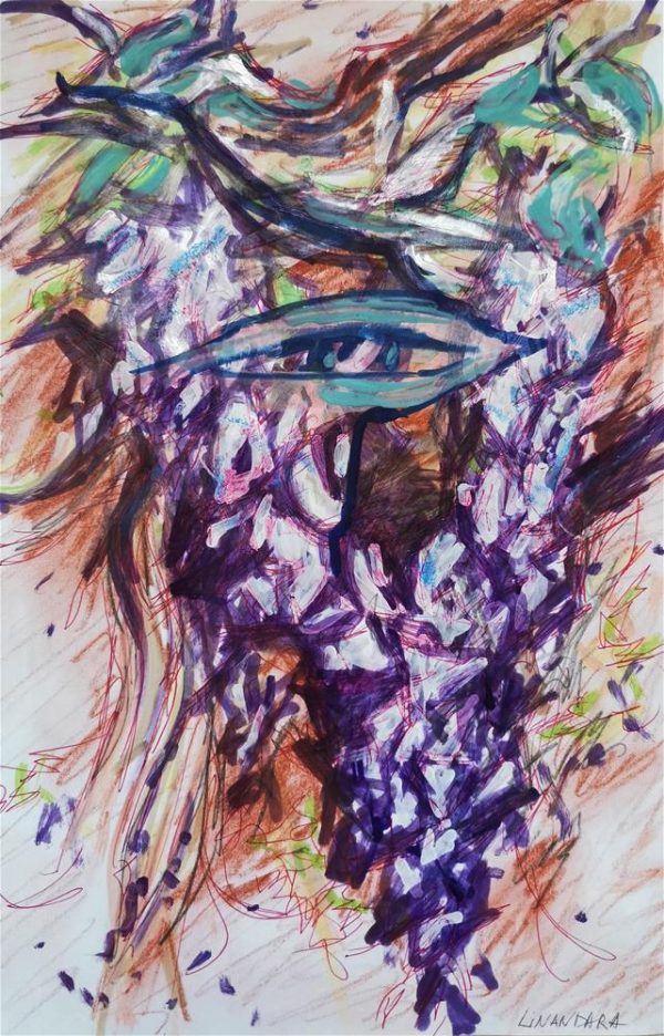 49. V for Wisteria Eye - art by Linandara